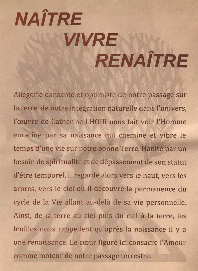 Naître, Vivre, renaître